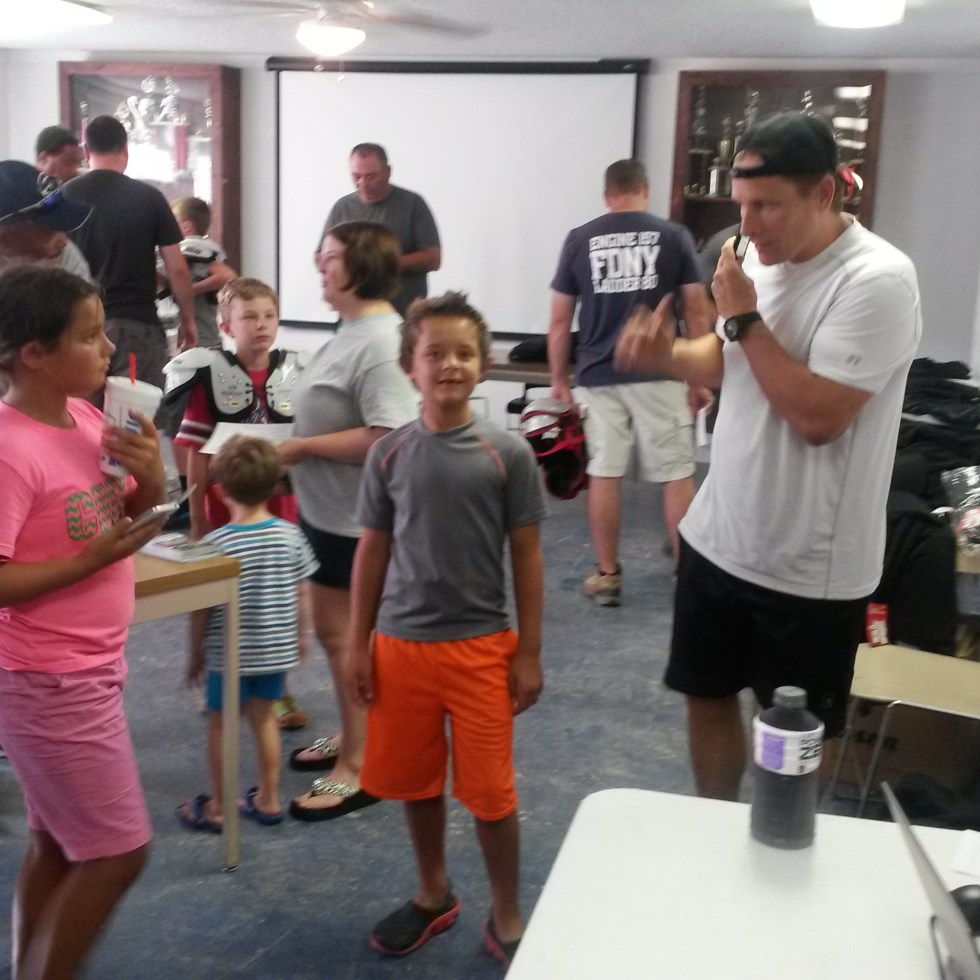 KYA Football Sizing Day