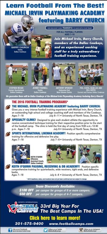 Youth Football Camp