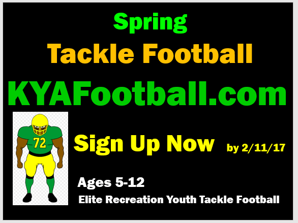 Spring Football 2017 - Tackle Youth Football